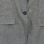 Vorschaubild 4 von Damen Blazer Grau Gr. 34, XS Klassisch Business