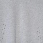 Vorschaubild 3 von Pullunder Damen Beige Gr. 38/M Seide Kaschmir Lochmuster Klassisch Ärmellos