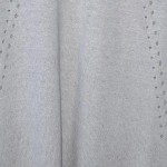 Vorschaubild 4 von Pullunder Damen Beige Gr. 38/M Seide Kaschmir Lochmuster Klassisch Ärmellos