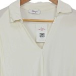 Vorschaubild 5 von Damen Bluse Gr. 46/3XL Creme Spitzendetails 3/4-Arm Tunika