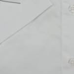 Vorschaubild 5 von Damen Hemdbluse Kurzarm Weiß Gr. 50/5XL Business Basic