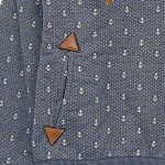 Vorschaubild 7 von Damen Sweatjacke Gr. 34/XS Blau Anker Muster Kapuze Casual