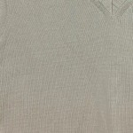 Vorschaubild 7 von Pullunder Damen Rippstrick Baumwolle Beige Gr. 42 Minimalistisch