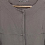 Vorschaubild 6 von Leichte Jacke Damen Gr. 40/L Grau Klassisch Elegant Baumwolle