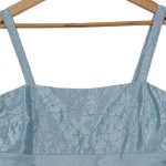 Vorschaubild 5 von festliches Kleid Damen 32/XXS Blau Strukturmuster Midikleid