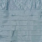 Vorschaubild 6 von festliches Kleid Damen 32/XXS Blau Strukturmuster Midikleid