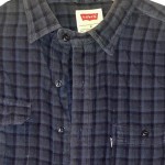Vorschaubild 3 von Herren Freizeithemd Kariert Blau Gr. 48/M Baumwolle Casual