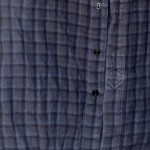 Vorschaubild 5 von Herren Freizeithemd Kariert Blau Gr. 48/M Baumwolle Casual