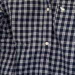 Vorschaubild 4 von Hemdbluse Damen XS Blau Kariert Casual Baumwolle