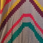 Vorschaubild 6 von Strickkleid Damen Gr. 38 M Mehrfarbig Geometrisch