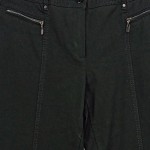 Vorschaubild 4 von Damen Jeans Regular Fit Schwarz Gr. 40 L Reißverschluss-Details