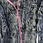 Vorschaubild 3 von Schlafanzug Damen Mehrfarbig Gr. 38/M Polyester Tierdruck Casual