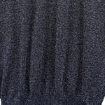 Vorschaubild 7 von Damen Sweatshirt Gr. 40/L Blau Metallic Glamourös Modern