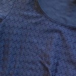 Vorschaubild 4 von Damen Body Gr. 40/L Schwarz Kurzarm Strukturmuster