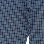 Vorschaubild 5 von Damen Stoffhose Gr. 40 L Blau Kariert Casual Freizeithose