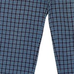Vorschaubild 6 von Damen Stoffhose Gr. 40 L Blau Kariert Casual Freizeithose