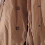 Vorschaubild 6 von Trenchcoat Damen Gr. 36/S Beige Polyester Uni Klassisch Langarm