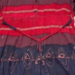 Vorschaubild 4 von Freizeitkleid Damen Gr. 40/XS Mehrfarbig Viskose Grafisch Bohemian Knopf