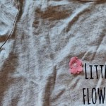 Vorschaubild 2 von T-Shirt Kinder Gr. 104 Grau Baumwolle Schriftzug Casual Feminin