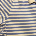 Vorschaubild 4 von Damen Poloshirt 42/XL Gestreift Blau Casual