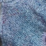 Vorschaubild 4 von Kinder Strickjacke Gr. 86 (16 Mon.) Blau Casual Baumwolle Wolle