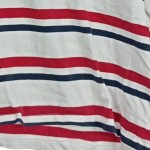 Vorschaubild 5 von Damen T-Shirt Einheitsgröße Mehrfarbig Gestreift Cropped Streetwear