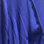 Vorschaubild 4 von Ungaro Etuikleid Damen Gr. 40 Blau Elegant Business Wolle