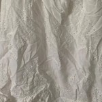 Vorschaubild 5 von Freizeitkleid Damen Gr. 38/M Weiß Baumwolle Polyester Lochmuster