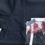 Vorschaubild 4 von T-Shirt Herren L Schwarz Grafik Print Baumwolle Casual