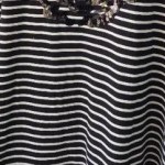Vorschaubild 5 von Damen Langarmshirt 3/4 Arm Gestreift Pailletten L/40 Freizeit