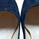 Vorschaubild 4 von Pumps Damen Blau Wildleder Elegant Gr. 38 Business Schuhe