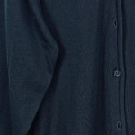 Vorschaubild 6 von Strickjacke Herren Gr. 52/XL Blau Schurwolle Polyacryl Uni Business Büro