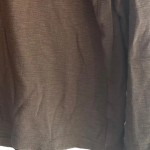Vorschaubild 5 von Herren Langarmshirt Gr. 48/M Braun Casual Strukturmuster