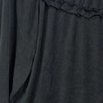 Vorschaubild 5 von Langarmshirt Mädchen Kinder 158/164 Schwarz Feminin Rüschen