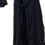 Vorschaubild 6 von Damen Blusenkleid Gr. 38/M Blau Casual Viskose Midi