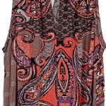 Vorschaubild 5 von Damen Freizeitkleid Gr. 36/S Mehrfarbig Paisley Muster