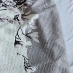 Vorschaubild 4 von Etuikleid Damen Gr. 40/L Mehrfarbig Polyester Blumenmuster