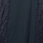 Vorschaubild 3 von Damen Businesskleid Gr. 40/L Schwarz Elegant mit Spitze