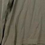 Vorschaubild 6 von Langarmshirt Herren Oliv Gr. 54/XXL Baumwolle Uni Casual Schriftzug