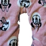 Vorschaubild 5 von Minnie Maus Baby Schlafanzug Overall Rosa Gr. 68