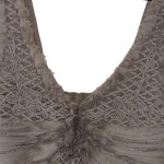 Vorschaubild 4 von Freizeitkleid Damen Gr. 38/M Braun Polyester Uni Feminin Frühjahr/Sommer