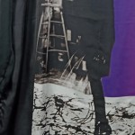 Vorschaubild 6 von Damen Bluse Shirt Gr. 44 Schwarz Modern Grafisch