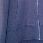 Vorschaubild 5 von Italia Damen Sweatjacke Kapuzenjacke Hoodie Gr. L Blau