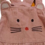 Vorschaubild 4 von Lupilu Mädchen Cord Latzkleid Rosa Katze Gr. 86 Baumwolle