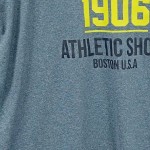 Vorschaubild 6 von Sportshirt Herren Blau Gr. 52/L Polyester Schriftzug Sportlich