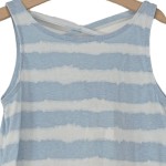 Vorschaubild 5 von Kinder Sommerkleid Gestreift Blau Weiß Gr. 146/152 Casual