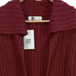 Vorschaubild 3 von Strickjacke Damen XS Rot Casual Komfortabel