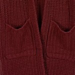 Vorschaubild 5 von Strickjacke Damen XS Rot Casual Komfortabel