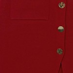 Vorschaubild 6 von Trachtenweste Damen Rot Gr. 36/S Stoff Uni Klassisch Ärmellos Festlich