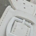 Vorschaubild 3 von Politan Damen Pantolette Sandale Gr. 38 Beige mit Schnallen